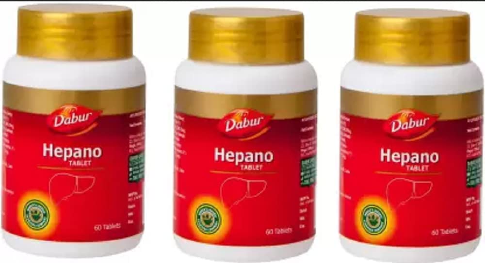 Dabur HEPANO (60 TAB) PACK OF 3 (180 Tablets) (B09LYWK3H8) Amazon Price History, Amazon Price Tracker