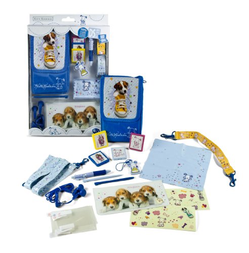 Indeca Keith Kimberlin KIT DOG Sneakers DSI/DSI XL/3DS Pack d'Accessoires Console compatible Nintendo 3DS