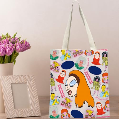 BWWKTOP Bolso Tote Drag Race para Mujeres miniatura 6