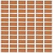 TOYANDONA 250pcs Fai da Te Table Sabbia Mattoni Mini Modelli di Mattoni Decorazioni da tavola di Sabbia (Marrone)
