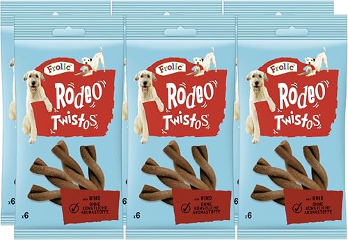FROLIC™ Rodeo™ TWISTOS™ Beutel (6 Stück, Rind)