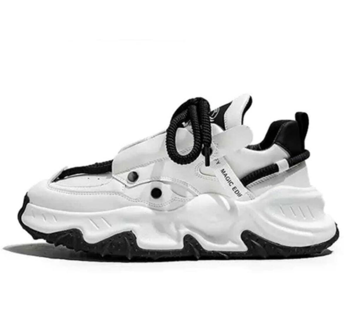 Chunky & Fashionable Sneaker | Running Shoes with Rubber Outsole Sneakers for Men's and Boy's
