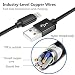 Micro USB Retractable Cable, EZOPower 3ft High Speed Retractable Sync & Charge Micro-USB Data Cable (Black)