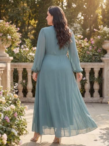 Image of TOLEEN Women's Plus Size Sequin Dress Luxurious Style Formal Cocktail Evening Party Maxi Dresses