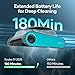 Aiper Scuba S1 Robotic Pool Cleaner, 150-Min Battery Life, 4 Modes,Wall & Waterline Cleaning- Blue