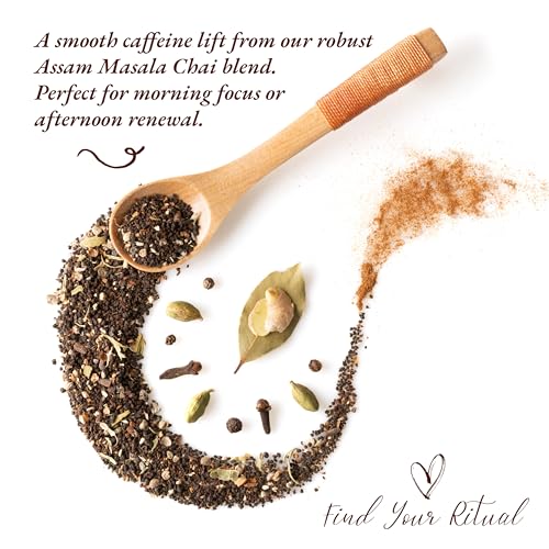 Té suelto Assam Masala Chai 200g especiado miniatura 3