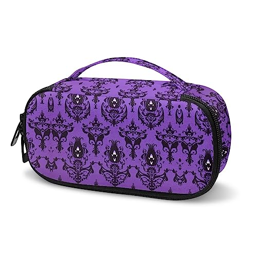 Hinthetall Haunted Mansion Halloween Insulin Cooler Travel Case for Diabetic, Insulin Cooling Case Travel Portable Insulin Pen Carrying Case Cooler Bag Organizer for Diabetic Supplies