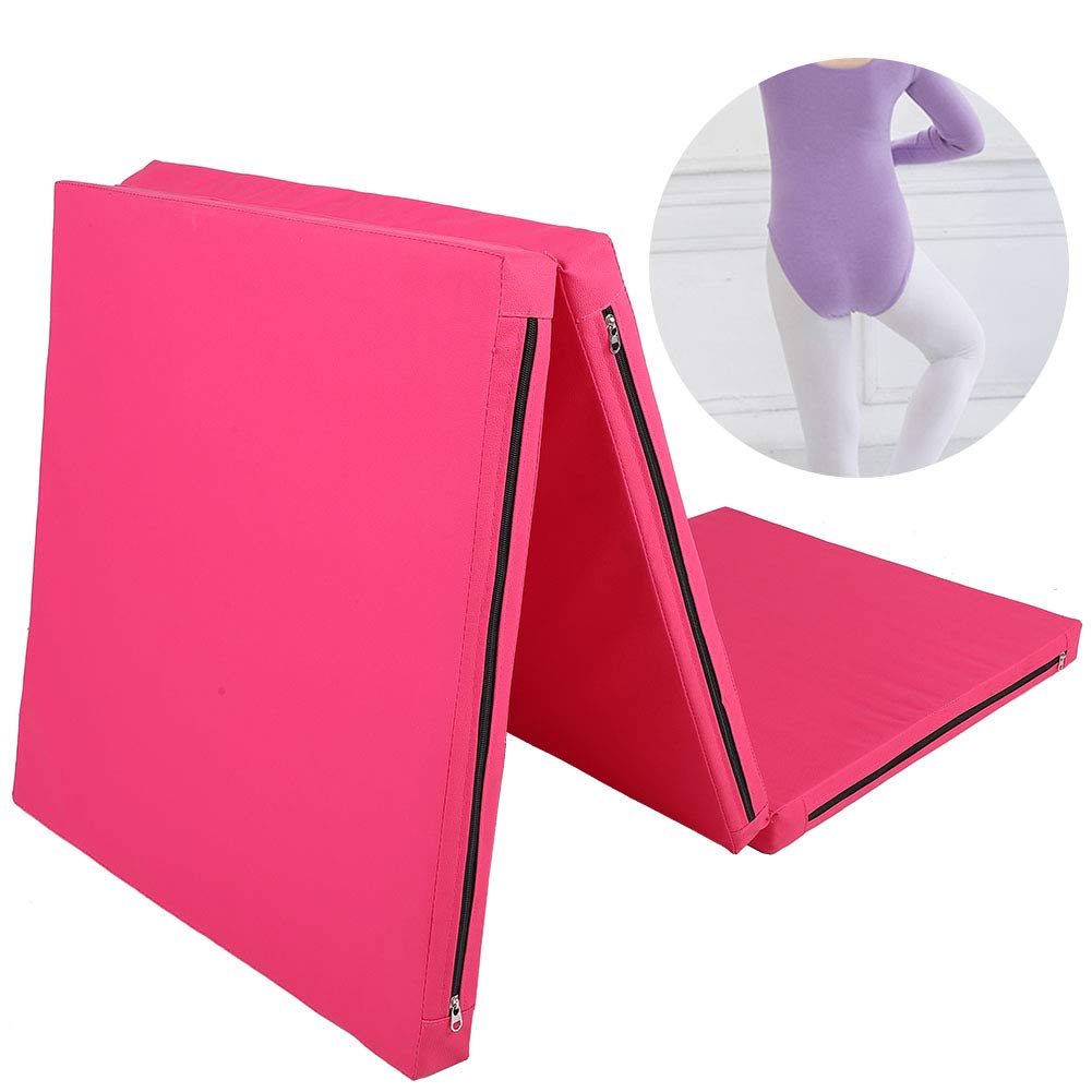 Changor Estera de Yoga para Niños, Diseño Plegable de 3 Capas