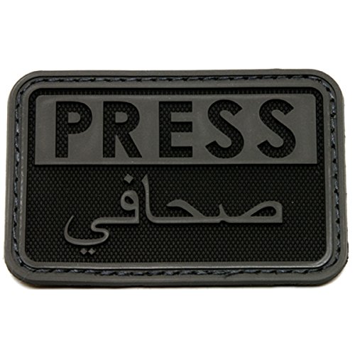 HAZARD4 ハザード4 PRESS/ARABIC プレス/アラビック ベルクロパッチ(BLACK)【ネコポス便】のサムネイル