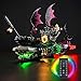 BrickBling LED Light Kit for Lego DREAMZzz Nightmare Shark Ship, Remote Control Version Light Compatible with Lego 71469-No Model Included