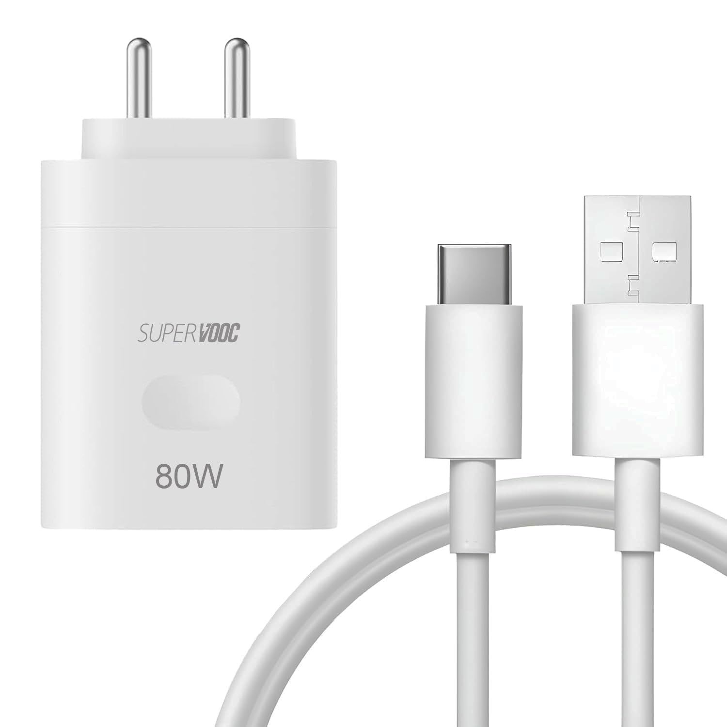 Oppo® 80W SUPERVOOC Fast Charger Compatible with Oppo Smartphones | Supports Dart, Dash, Warp, Vooc | for OnePlus, Realme, Xiaomi, iQOO & Samsung | Safe & Universal Charging (Cable Included)-image-29