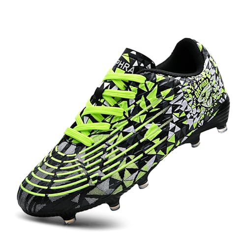 OKPHRA Kids Soccer Cleats Boys Girls Trainning Football...