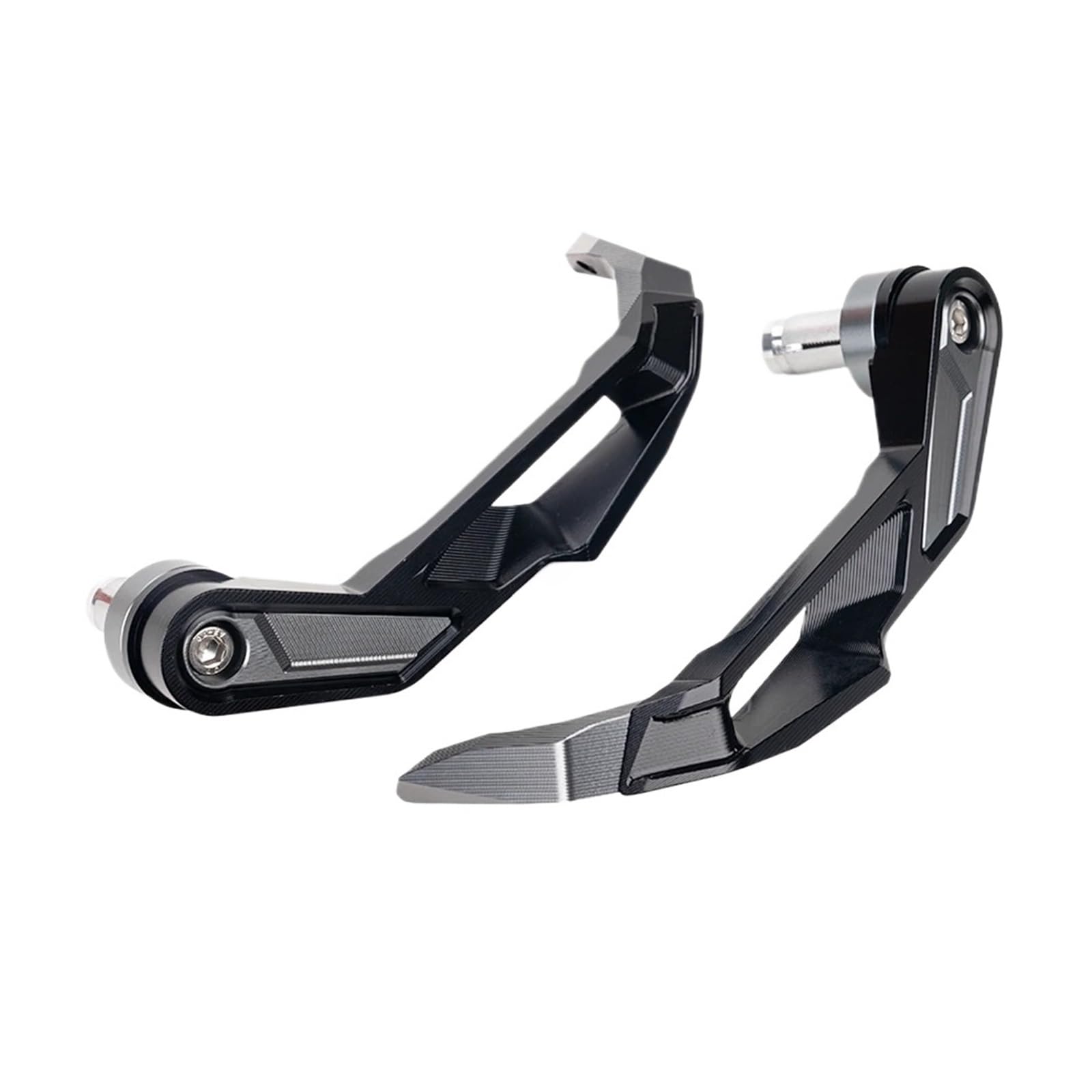Kehfbsowm Grey-Nologo Motorcycle Bow Guard For Kawa&Saki Z900 Z1000 Z900rs Z1000sx Z1000r Z800 Z250 Z300 Z400 Z750 Motorcycle Handlebar Brake Clutch Levers Protector Guard