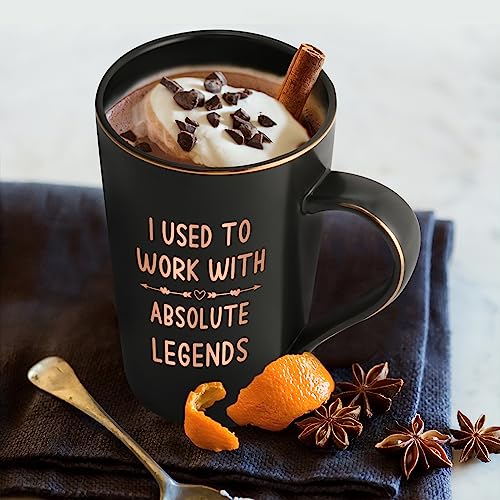 Joymaking Leaving Gifts for Colleagues Coffee MugRetirement Gifts for Women Men Funny Leaving Mug for Coworkers - Image 2