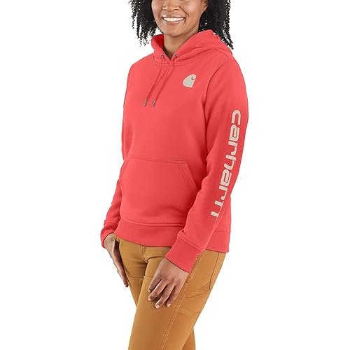 Carhartt Women's Clarksburg Graphic Sleeve Pullover Sweatshirt