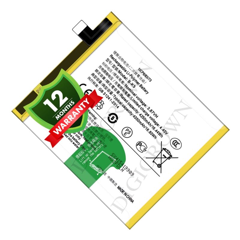 Image of Original B-K5 Battery Compatible for Vivo X30 | X30 Pro - (4350mAh) - 1 Year Warranty DF7