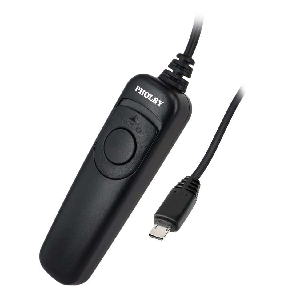 PHOLSY S8 Shutter Remote Control Cable Release Cord for Sony