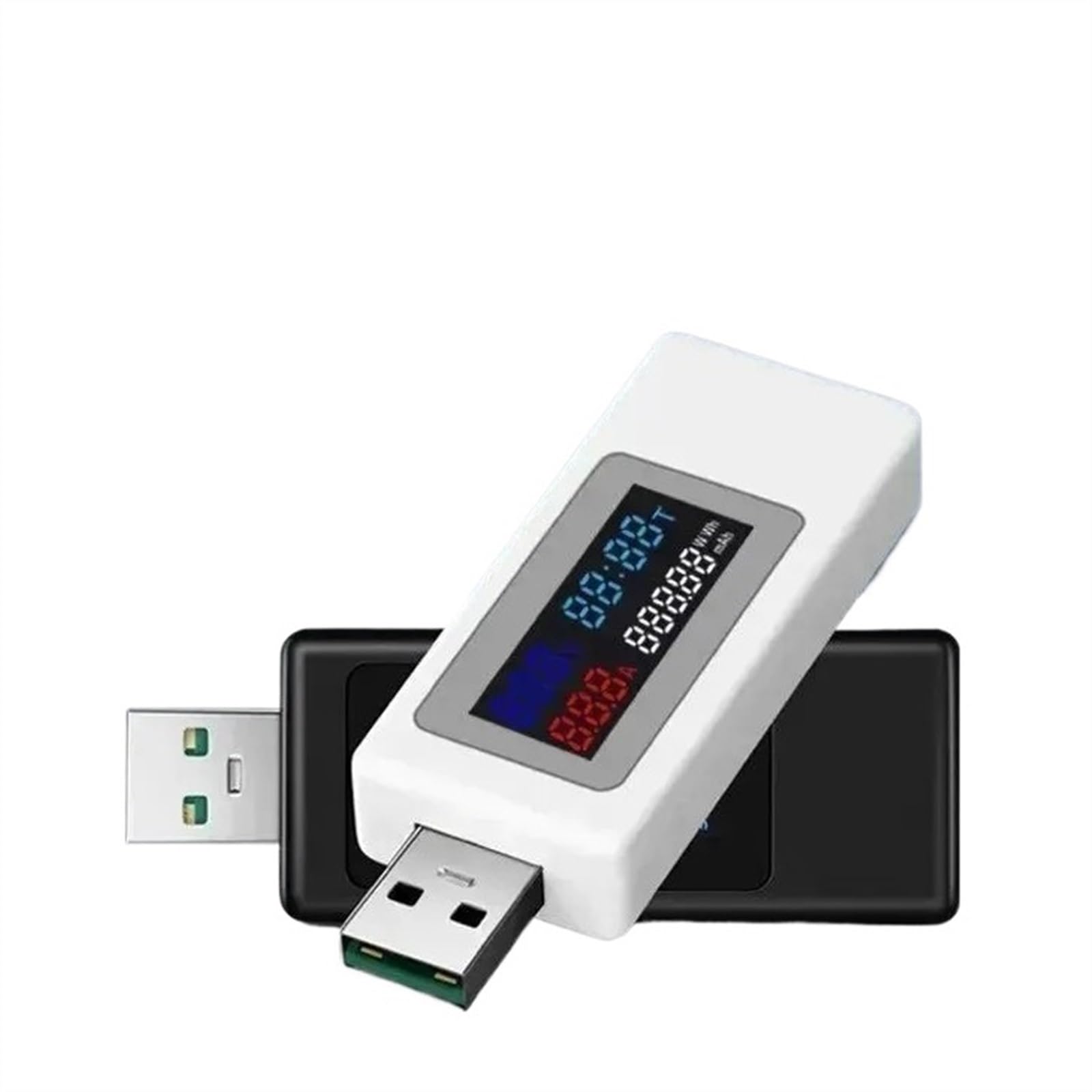 120 wusb Kws-v30 kolorowy wyświetlacz ładowarka tester miernik napięcia amperomierz (KWS-V30 White)