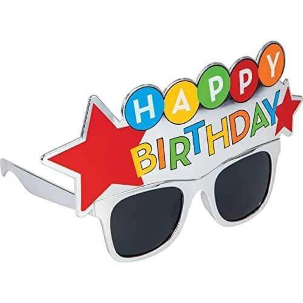 Creative Converting Birthday Star Plastic Glasses