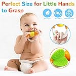 MOONTOY 12pcs Baby Rattles for Babies 0-6 Months Teething Toys 3-6 Months, Newborn Infant Teethers Baby Toys 6-12 Months, Montessori Baby Easter Basket Stuffers Gifts 1 2 3 4 5 6 7 9 10 Month Boy Girl - Image 5