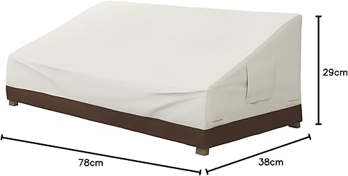 Vista 7 de Yaxa Basics - Funda para sofá de 3 plazas para exteriores