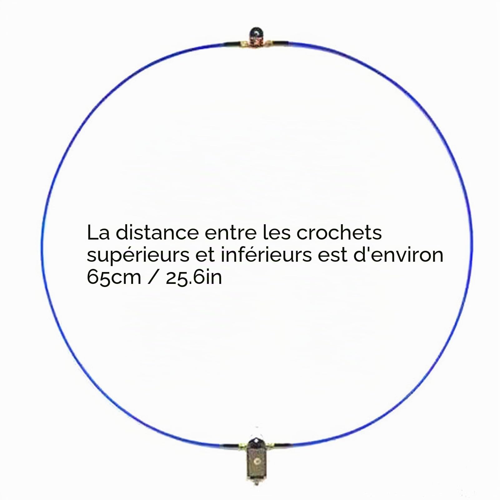 Antenne à Boucle Active 50K-500MHz, Pleine Bande, 17dB, Petite Boucle à Gain élevé, Antenne de Réception Large Bande 9-12V