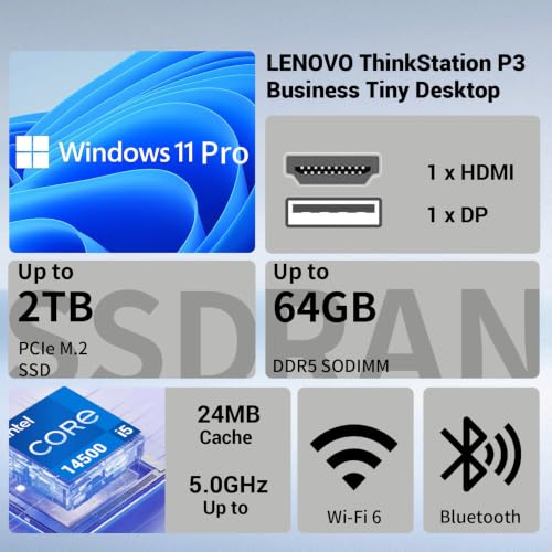 High Performance compact workstation PC Bundle