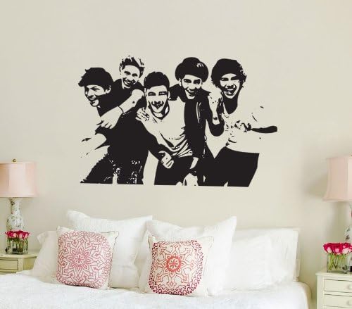 1D One Direction Silhouette Vinyl Wall Sticker Wall Art