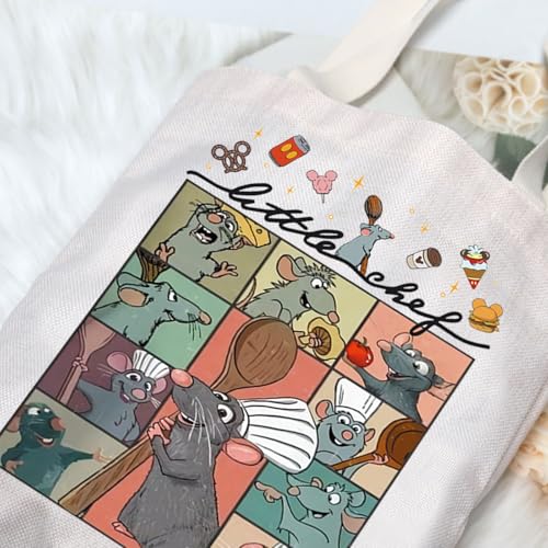 Bolso Tote Remy Rat para fans y chefs miniatura 4