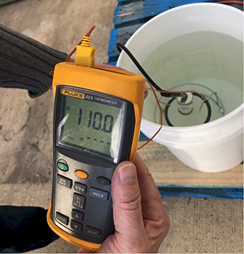 Farm Innovators Model W-449 Submergible Bucket Heater with Attached Guard, 1,000-Watt - Thumbnail 3