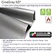 Elite Screens Aeon CineGrey 5D 165” Fixed Frame CLR/ALR Projector Screen 16:9, Edge-Free Design, Ceiling & Ambient Light Rejecting, Wall Mounted, Standard Throw Compatible for Home Theater, AR165DHD5