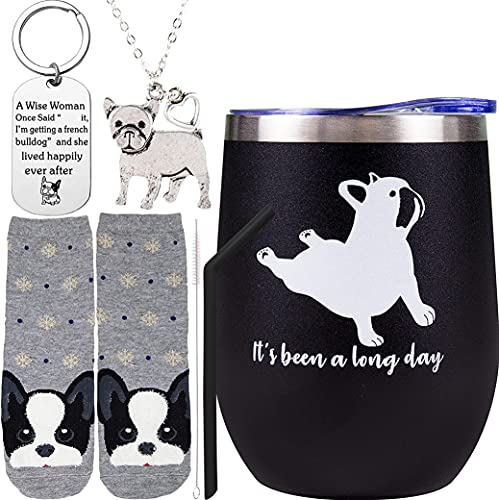 French Bulldog Gifts for Women, Frenchie Lovers Gifts for Women, French Bulldog Yoga, French Bulldog Lover Gifts, Frenchie Gifts for Women, French Bulldog Lover Gifts, French Bulldog Tumbler