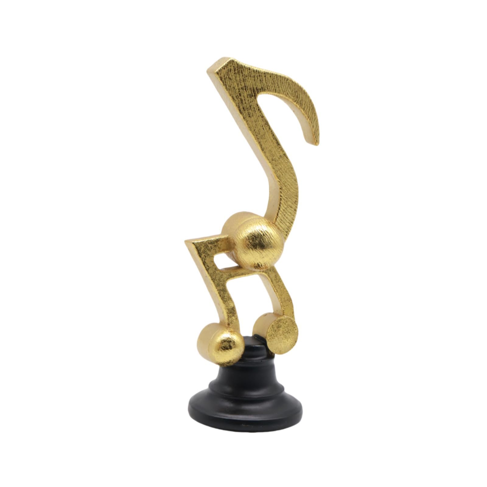 Ekoama Music Note Sculptures Music Lover Musics Symbols Statues Figurines Ornament for Offices Home Bookshelf Rooms Decors