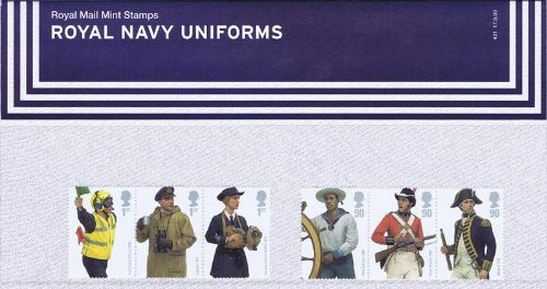 Uniformes de la Marina Real 2009 colección de gala en pack de presentación original num 431