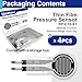 4PcsThin Film Pressure Sensor 0.4 mm 20g-2Kg Force Sensitivity Resistor Sensor for Arduino DIY Industrial Precise Measurement Control