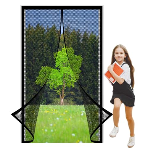 Moustiquaire enroulable sans percage rideau automatique 112 x 227