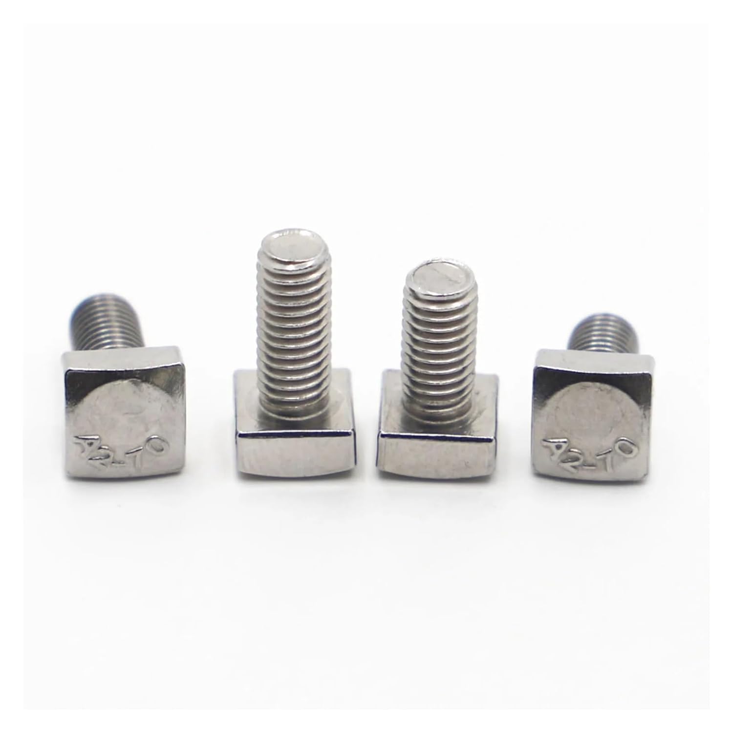 Square Head Bolt, GB35 304 A2 Stainless Steel Square Foursquare Quadrate Shape Type Head Screw Bolt M5 M6 M8(M8 2pcs,35mm)