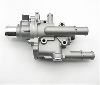 LUJING Aluminiowy termostat chłodzący silnik obudowa obudowa montaż pasuje do Chevrolet Cruze Sonic Aveo 25191992 55579951 96984104 96984103
