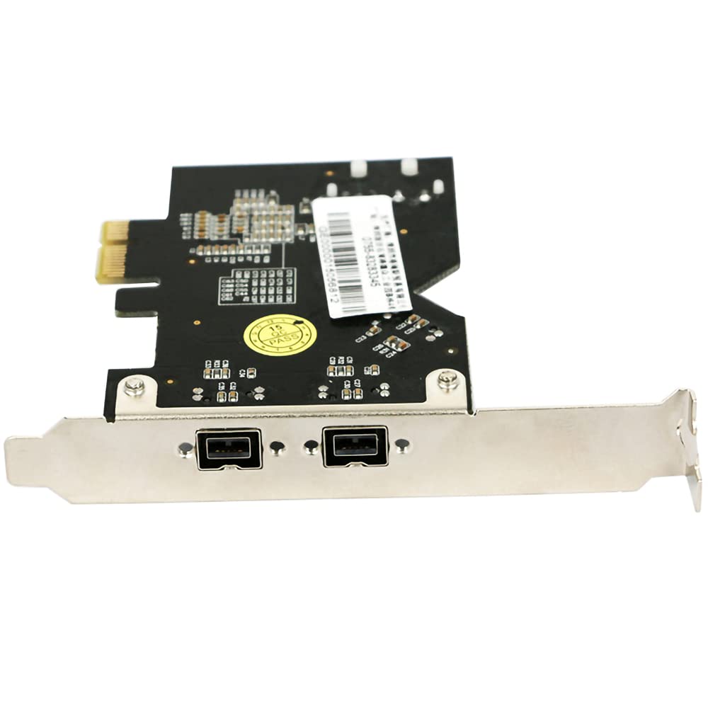 /G Carte contrôleur PCI Express PCI-E x1 à 3 Ports 1394B Carte d'extension pour FireWire 800 IEEE 1394 B 2 + 1 Capture vidéo d'appareil Photo numérique