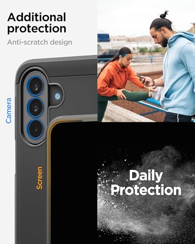 Image of Spigen Tough Armor Case for Samsung Galaxy A37 5G, Black