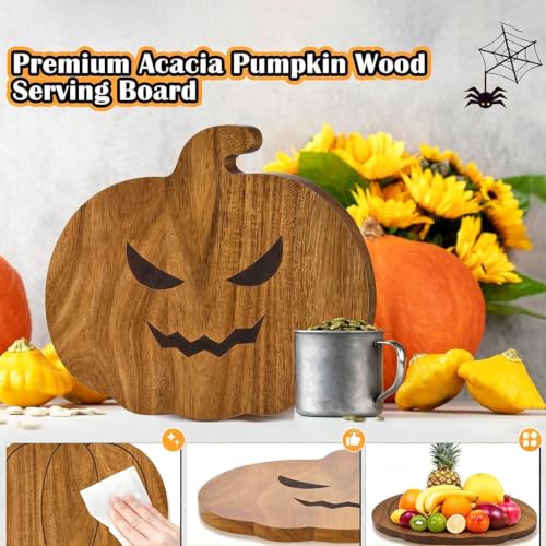 Generisch Pumpkin Cutting Board - Pumpkin Ghosts Board | Serving Platters – Bild 3