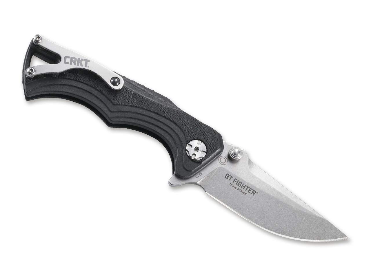 CRKT BT Fighter Compact scyzoryk, uniseks, dla dorosłych, czarny, 18 cm