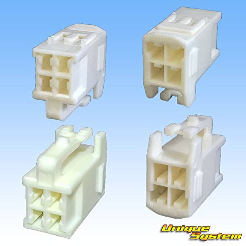 Amazon.co.jp: 矢崎総業 090型II 4極 カプラー・端子セット