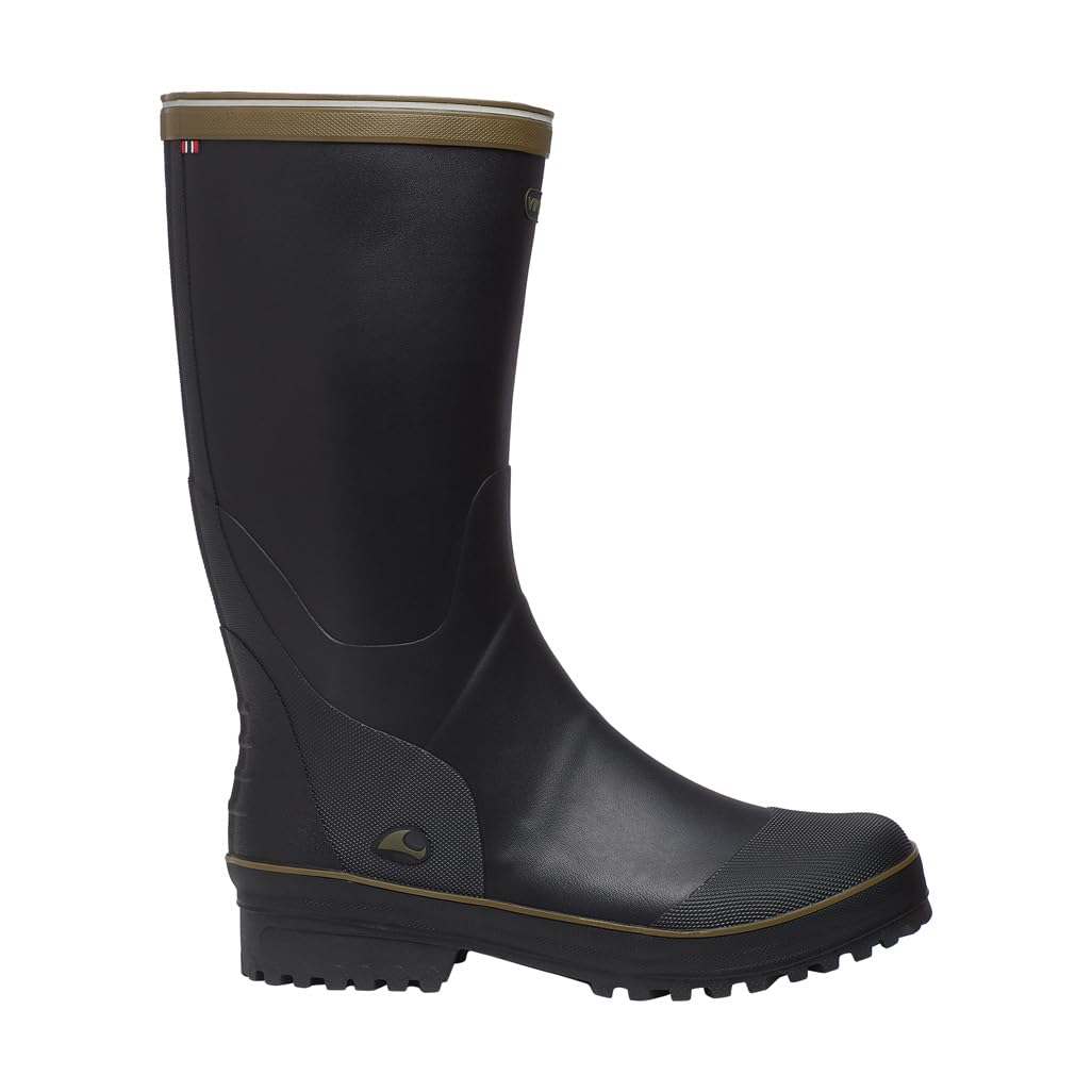 Viking Unisex Ba​l​d​e​r​ Ii Rain Boot Black Multi 9.5 UK