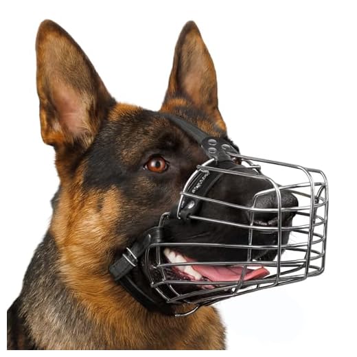 BRONZEDOG Hundemaulkorb für Schäferhunde