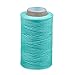 284 Yards Waxed Thread, 210D Heavy Duty Wax Thread for Leather Sewing, Upholstery Thread, 0.8mm Flat Waxed Thread for Bookbinding/Shoe Repairing/Leather Projects