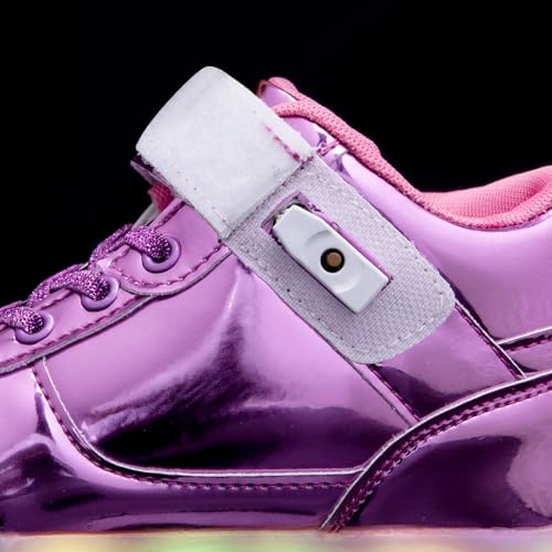 Image of JEVRITE Unisex LED Light Up High Top Sneakers - USB Charging for Women & Men - Couples Shoes