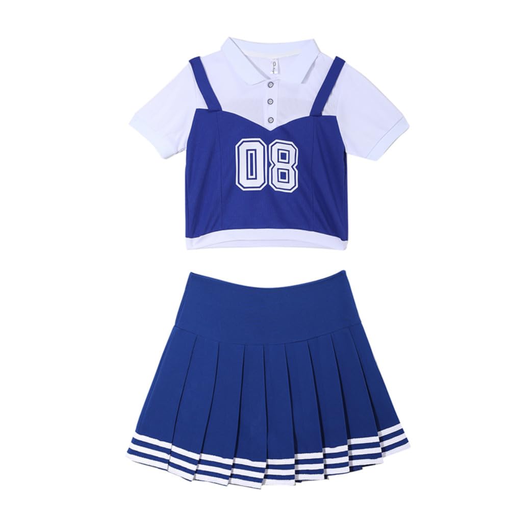 Amazon | チアガール k-pop 衣装 韓国 ダンス衣装 チア衣装 Amazon | チアガール k-pop 衣装 韓国 ダンス衣装 チア衣装