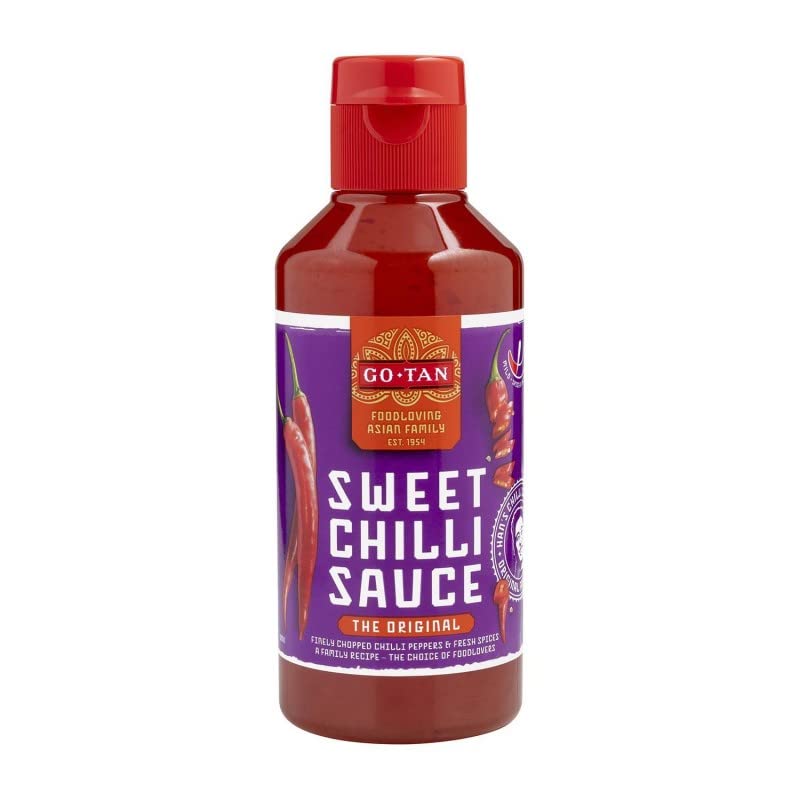 Sauce piquante Go-Tan Sauce Chili Sweet - Saveurs exotiques dans votre assiette - 270 ml de plaisir gustatif - Pour les amateurs de sensations fortes - Lot De 3 - Vendu Par Lot