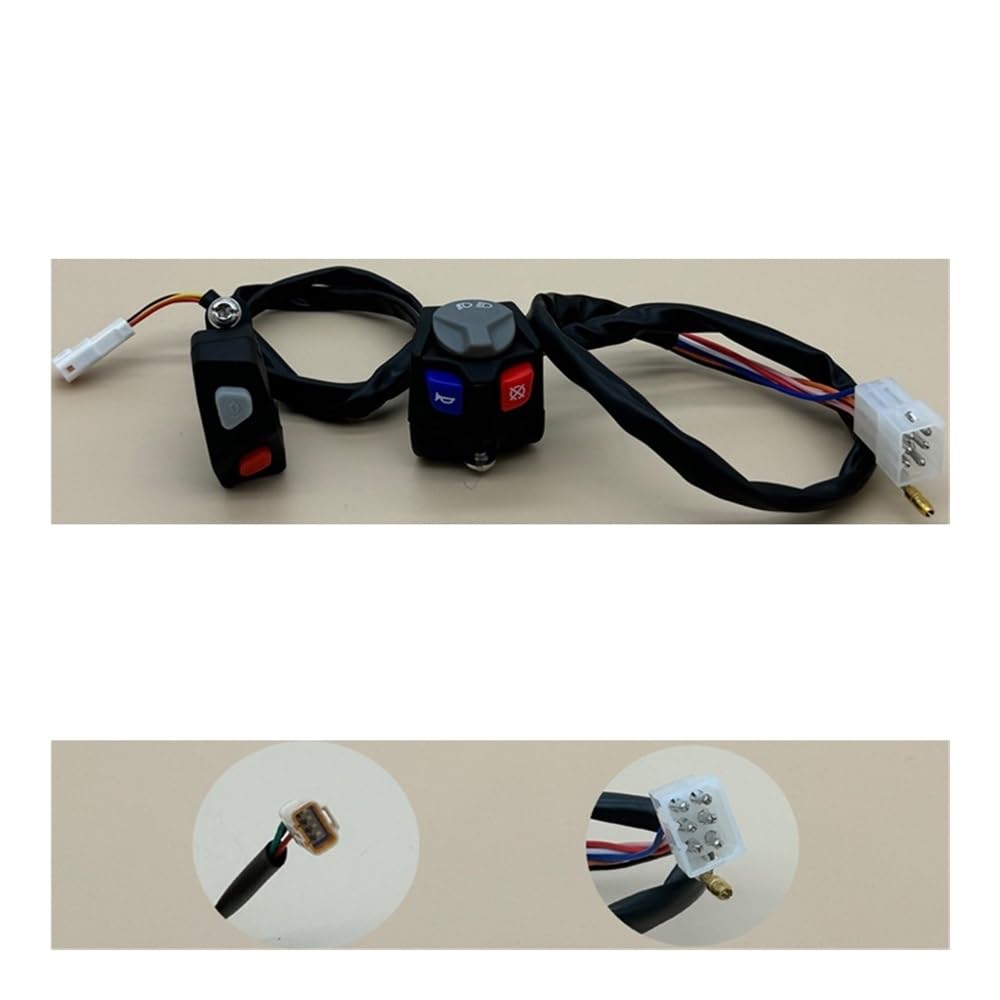 Motorrad Scheinwerfer Horn Kill Switch Fit for KT Husq Gas EC250-300 EC250F/350F 21-23 TE125 14-16 TE150 17-19 TE250 EXC XC-W | 1pcs right